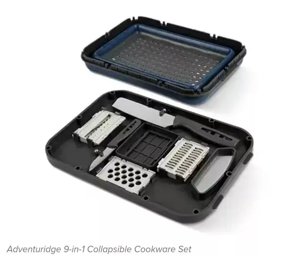 Nine-in-One Adventuridge Collapsible Cookware Set
