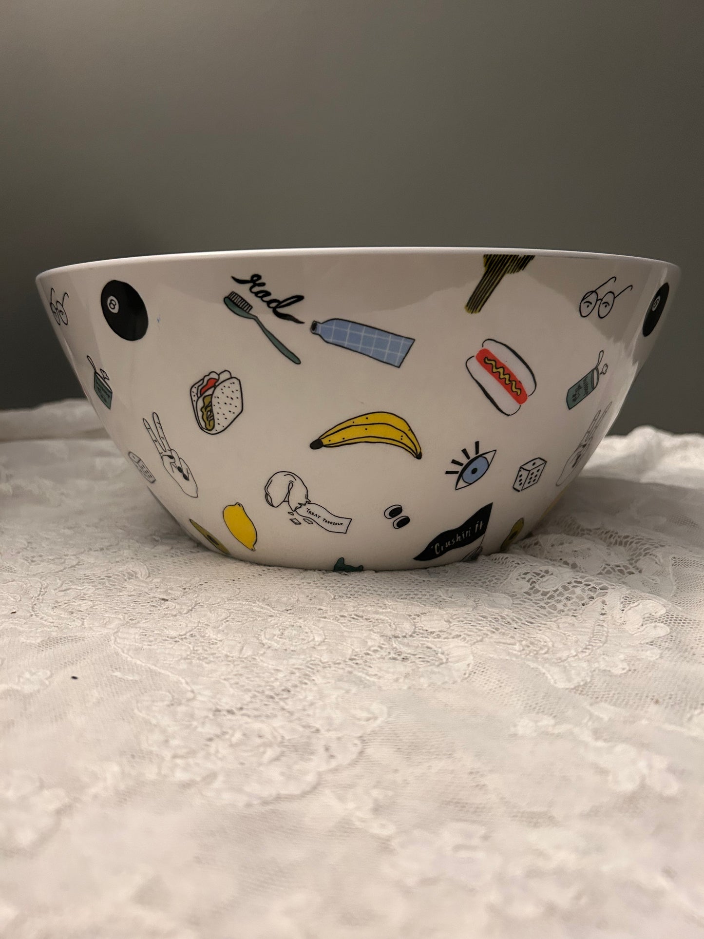 Room Essentials Whimsical Melamine Serving Bowl