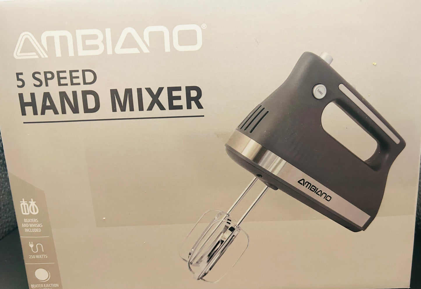 Ambiano 5-Speed Hand Mixer