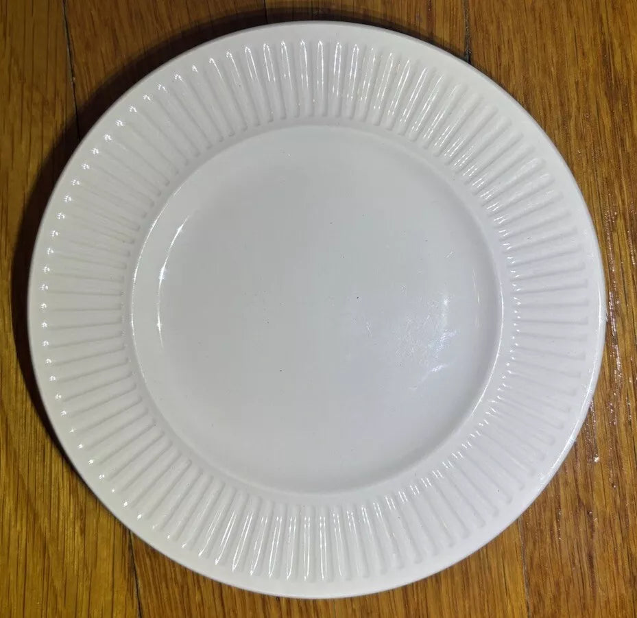 Johnson Brothers White Ironstone Athena 6 3/8" Bread Dessert Plates - Set of 8